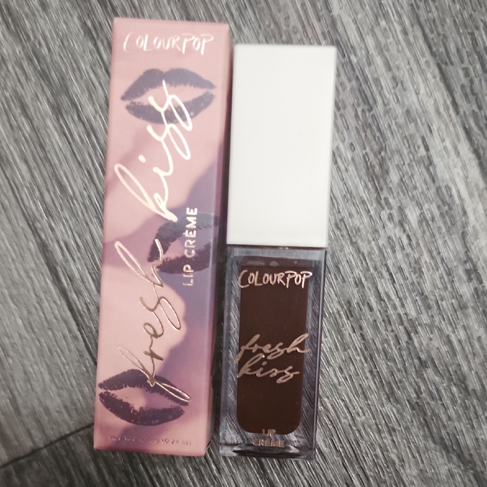 ColourPop Fresh Kiss Lip Creme - Deep Chocolate